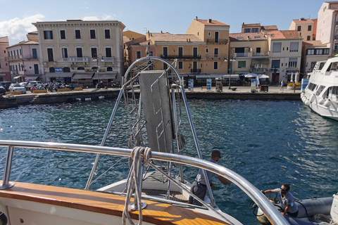 From Palau: La Maddalena Archipelago 4 Stops Boat Tour From Palau: La Maddalena Archipelago Full-Day Boat Tour