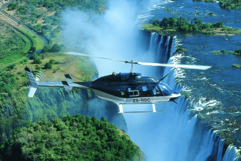 Victoria Falls: Helicopter Flight with Video & Certificate