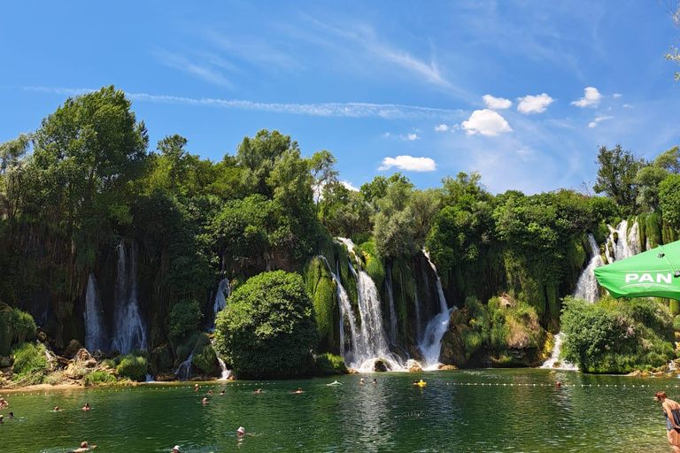 From Trebinje: Kravica Waterfalls and Mostar Day Trip