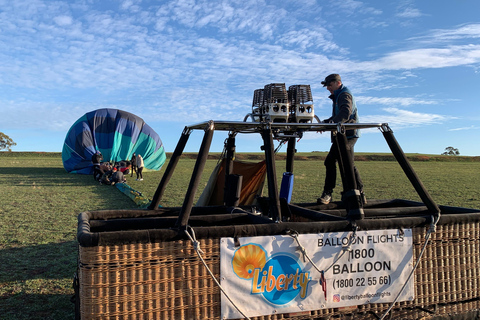 Vuelo en globo INCLUYE autobús de enlace de Perth a NorthamTransferencia de vuelta