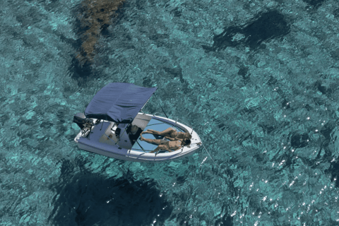 Ibiza: Self-Drive Boat Rental from San Antonio Bay