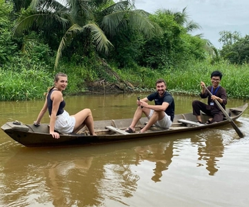 El lado no turístico del Delta del Mekong en bicicleta y a remo