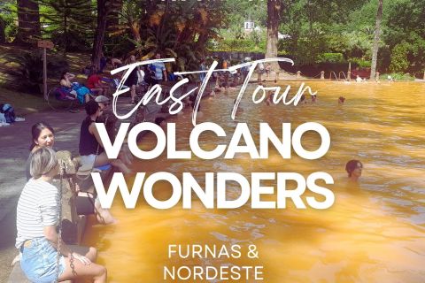 São Miguel: Vulkaanwonderen Furnas, Lunch (Stoofpot) & Nordeste