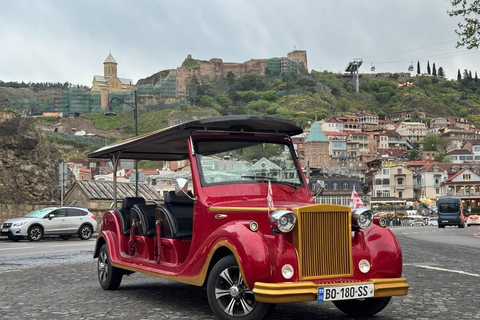 Tbilisi: 45 minuten durende stadstour met een retrobus
