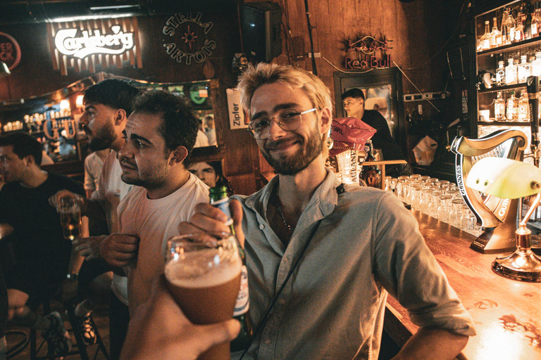 Tirana: Pub Crawl with 1 hour of Unlimited Drinks