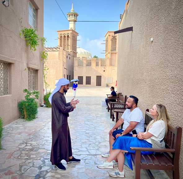 Dubai. Old Town,Museums,Markets,Street Food&Abra Boat Tour