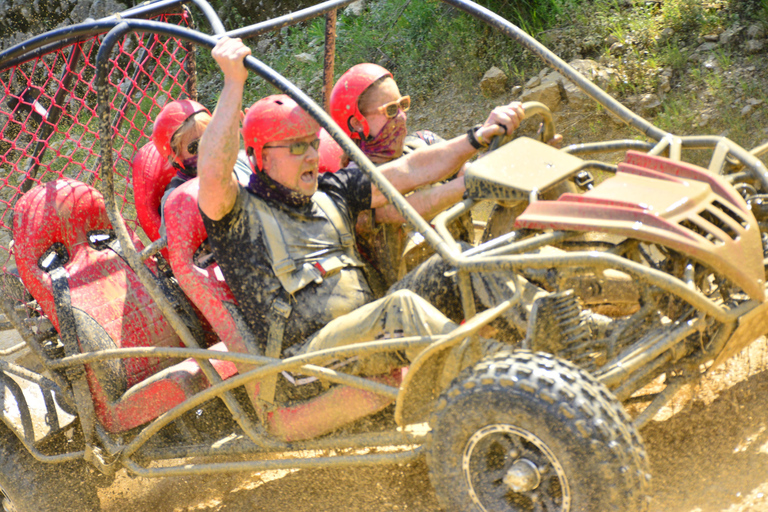 Antalya: Professional Quad & Buggy Safari with Zipline 2-person Buggy Safari + Zipline