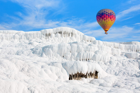 Antalya: Pamukkale Full-Day Tour w/ Optional Balloon Flight Pamukkale Tour With Hot Air Balloon