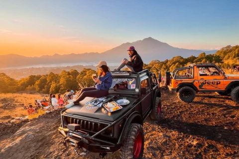 Bali:Mount Batur 4WD Jeep Sunrise Tour & Optional Hot Spring