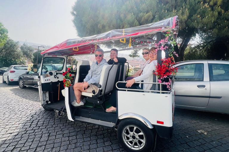 Lisbon: All 7 Viewpoints Tuk-Tuk Tour with Pickup & Drop-off Lisbon: 7-Hour Complete City Sightseeing & Sight Entry