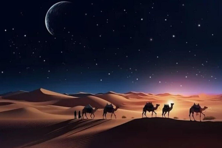 Doha: Guided Sunrise, Sunset or Overnight Desert Safari Tour Doha: Private Guided Sunrise, Sunset Desert Safari Tour