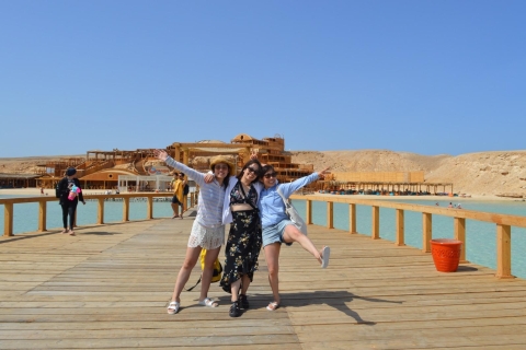 Hurghada: Zeetaxi een snel avontuur naar de eilandenZee taxi naar oranje baai eiland