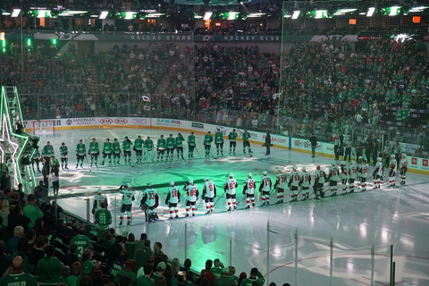 Dallas: Dallas Stars NHL Ice Hockey Game Ticket Lower Goal
