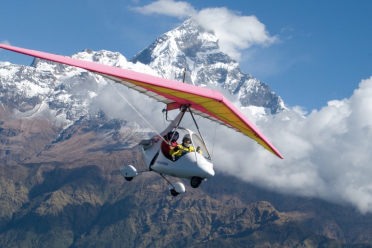 Ultralight vlucht in PokharaBerg Sky Trek (60 min)