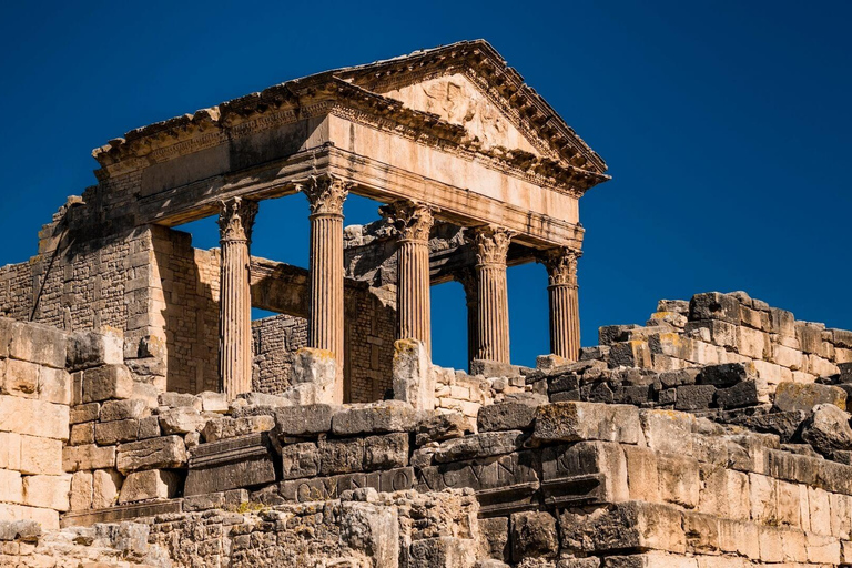 From Sousse or Hammamet: Dougga & Bulla Regia Private Tour