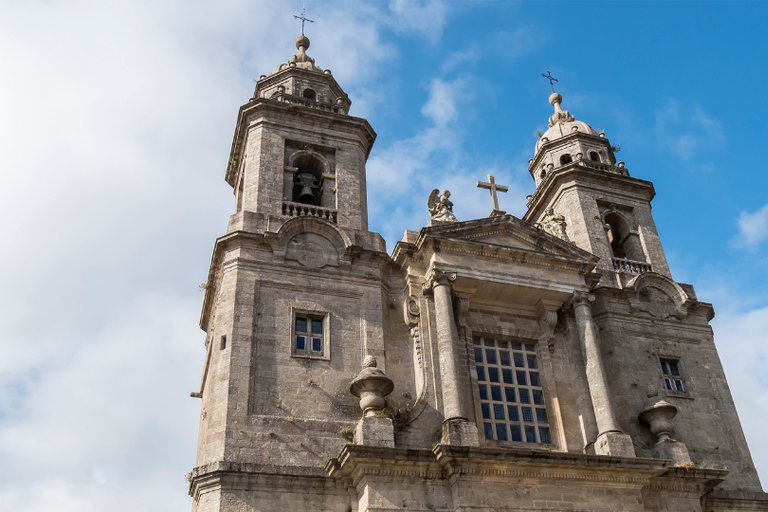 Santiago de Compostela: Private Guided Tour with Your Phone Santiago: The Fonseca Code and the Stonemasons with Physical Kit and Live Guide