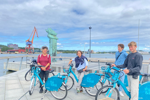 Gothenburg: City Highlights Bike Tour with Transfer