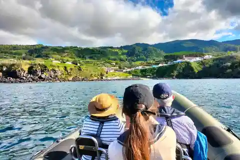 Ribeira Grande : Tour en bateau sur la côte |Porto Formoso