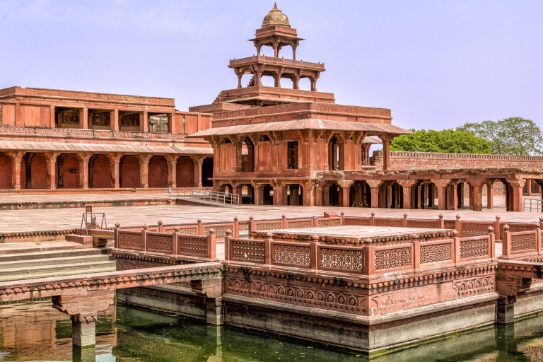 Taj Mahal Sunrise & Agra Fort Tour with Fatehpur Sikri Tour with Car, Driver and Tour Guide service only