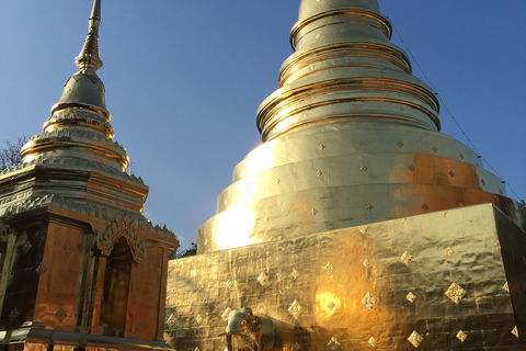 Chiang Mai: Old City Guided Tuk-Tuk Tour with Market Visit Option 1: Express Tuk Tuk Experience (2 hours) English Guide