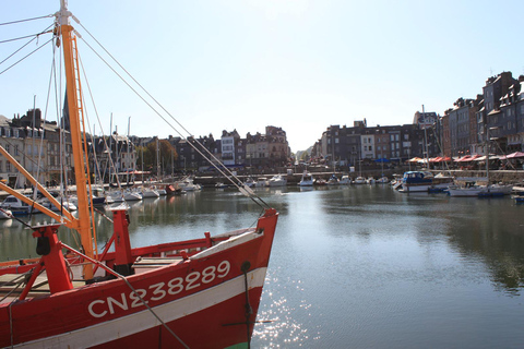 Honfleur &amp; Deauville Private Halbtagestour im Seitenwagen (3H30)