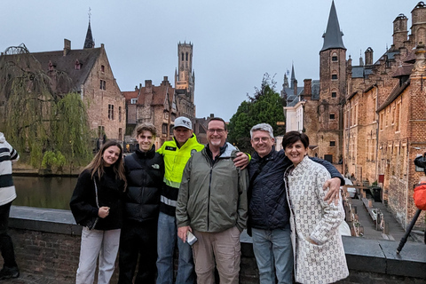 Plaisirs du soir : Visite de Bruges avec bière et chocolat