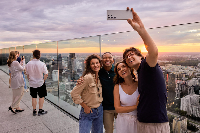 Varsóvia: Entrada no Highline Warsaw com vistas de 360° e bar no terraçoVarsóvia: Entrada no Highline Warsaw com vistas de 360° e bar na cobertura