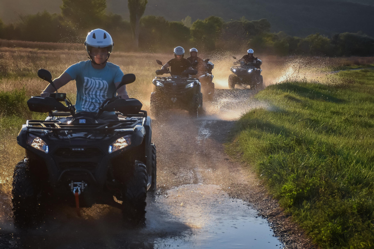 From Split: Cetina Family Quad Tour with Picnic Single Rider