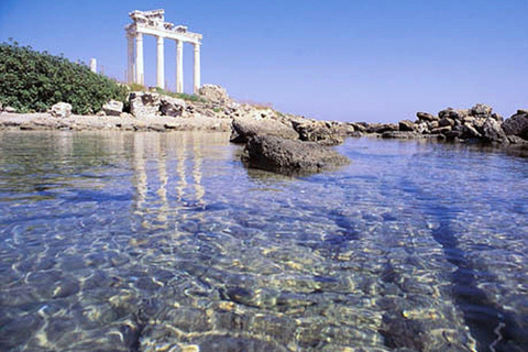 Side Sunset & Novamall Shopping Tour from Alanya & Side Alanya to Side Night & Sunset Tour: Explore Ancient City