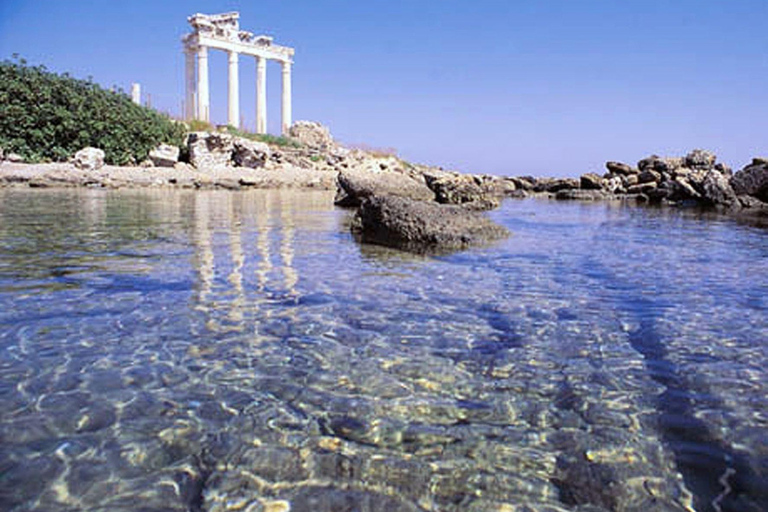 Side Sunset & Novamall Shopping Tour from Alanya & Side Alanya to Side Night & Sunset Tour: Explore Ancient City