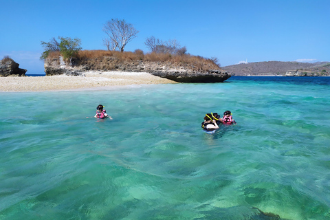 Lombok : Isola di sabbia, gili petelu, gili gambir e spiaggia rosa