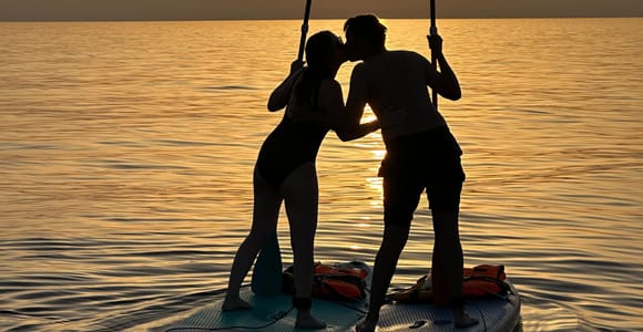 Sunset SUP Experience at Għajn Tuffieħa