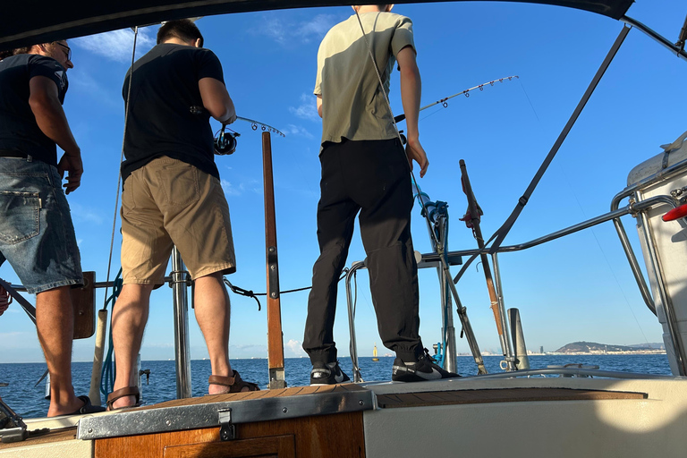 Recreational fishing trip in Barcelona - 3 hours
