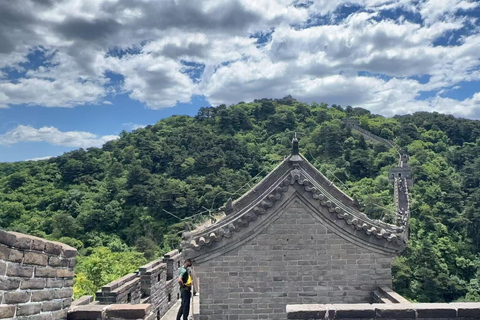 Mutianyu Great Wall Entry and Cable Car Ticket Entry Ticket+Internal Shuttle Bus Ride+Round-trip cable car