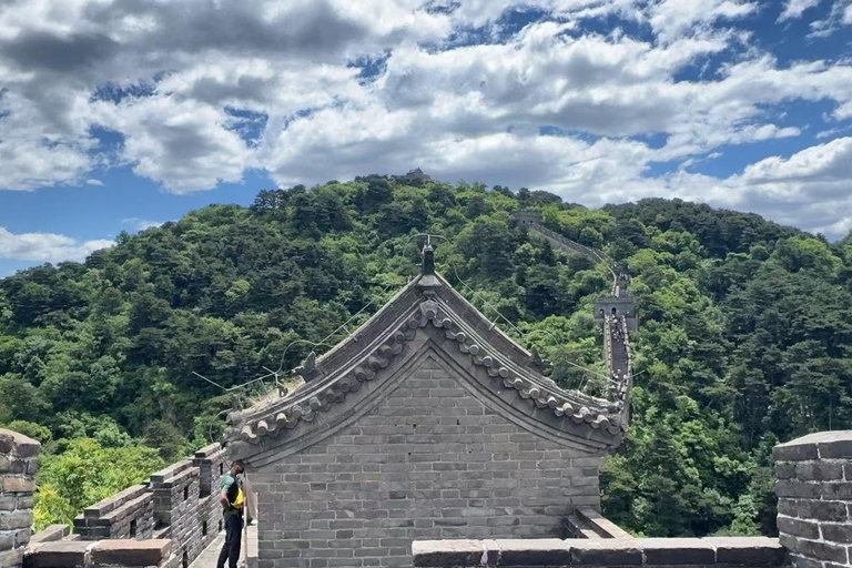Mutianyu Great Wall Entry and Cable Car Ticket Entry Ticket+Internal Shuttle Bus Ride+Round-trip cable car
