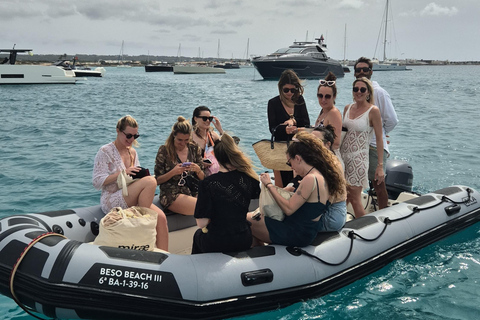 Ibiza & Formentera: Private Boat 8-hour Tour