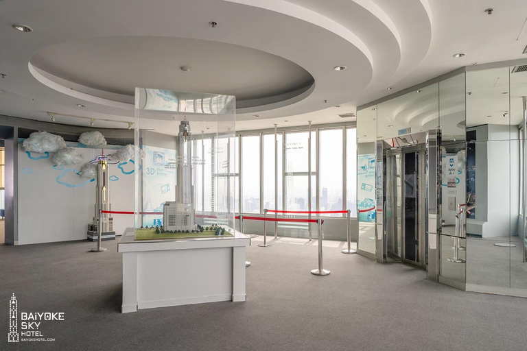 Bangkok: Baiyoke Observation Deck & Revolving Point Ticket Baiyoke Sky Hotel: Observation Deck & Revolving Point Ticket