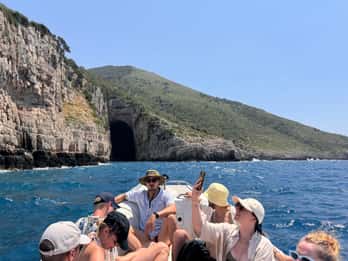 Vlore: Speedboat to Sazan Island, Haxhi Ali Cave & Karaburun