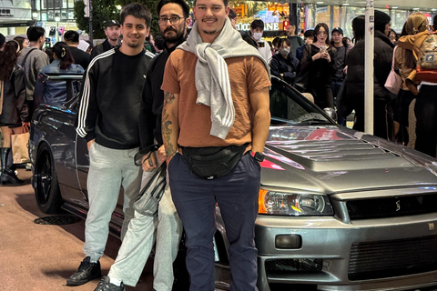 【R34】Tokyo：Private Daikoku tour in Modified R34 Midnight Umihotaru Tour