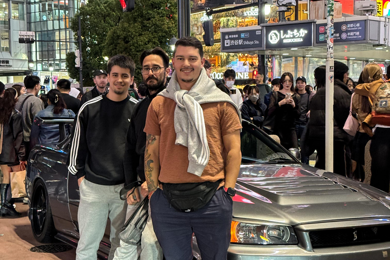 【R34】Tokyo：Private Daikoku tour in Modified R34 Midnight Umihotaru Tour