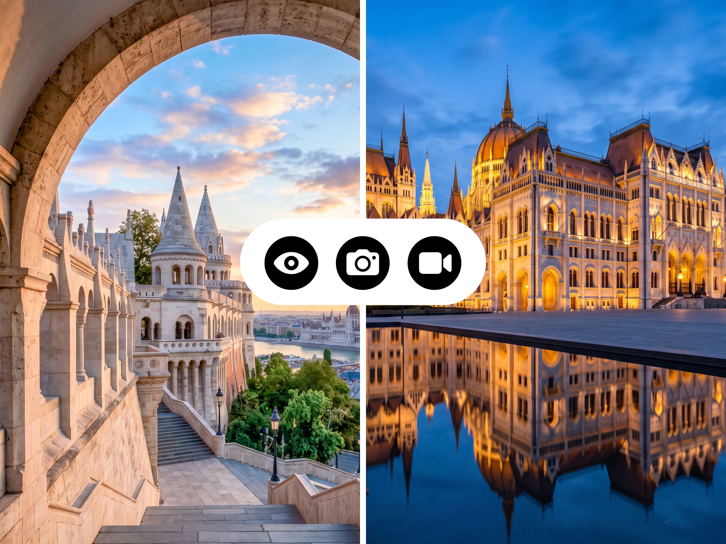 Budapest 3-in-1-Entdeckung: Guide • Fotos • Video