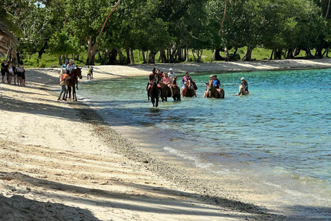 Vanuatu: Blue Lagoon, Horse Riding, and Etmat Beach Tour