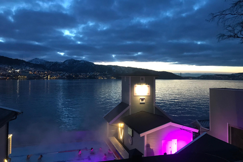 Bergen: Experiencia en la Sauna del Fiordo y Excursión a la Montaña Floyen