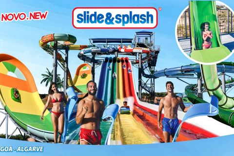 Lagoa: входной билет в аквапарк Slide & Splash