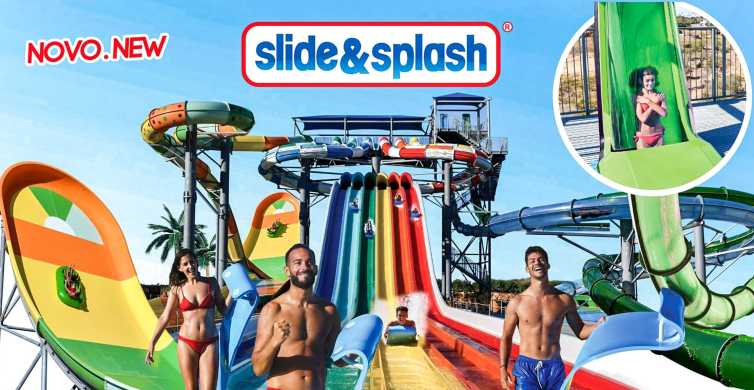 Lagoa: Biglietto d'ingresso per il parco acquatico Slide & Splash