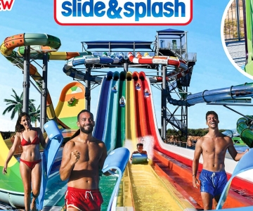Lagoa: Entree ticket waterpark Slide & Splash