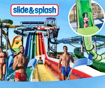 Slide & Splash Water Park Entrance Ticket