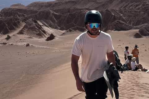 San Pedro de Atacama : sandboard dans la Vallée de la Mort