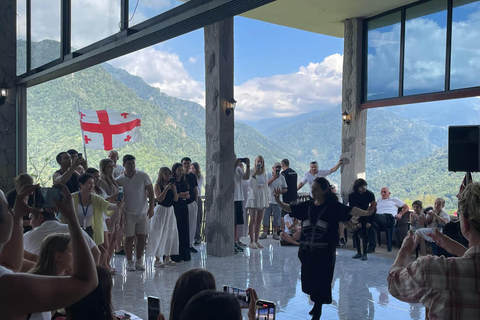 Batumi: Traditional Dinner, Wine & Dance with Waterfalls