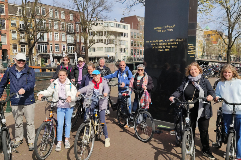 Amsterdam - guidat besök med cykel på franska